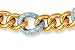 14K Two-Tone Gold Diamond Necklace - 18