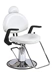 BestSalon® White Modern Fashion All Purpose Hydraulic Recline Barber Chair Shampoo 87W