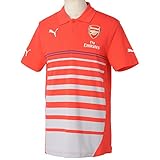 (プーマ)PUMA AFC SSポロシャツ 746386 01 ハイ リスク レッド/グレイ ダウン/エステート ブルー/ホワイト S