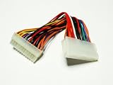 24 PIN MALE FEMALE ATX POWER SUPPLY PSU EXTENSION CABLE FOR DESKTOP PC ADVENT FUJITSU LG IBM TOSHIBA HP COMPAQ ACER DELL LENOVO APPLE SAMSUNG SONY ASUS