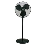 Honeywell Black 16' Osc. Stand Fan - Black