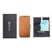 Galaxy S6 Case, TANNC Flip Leather Wallet Phone Case Credit Card Holder for Samsung S6 Device - Brown