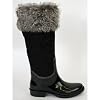 Womens Winter Wellies Snow Rain Ladies Wellys Fur Wellington Boots Size 3 4 5 6 7 8