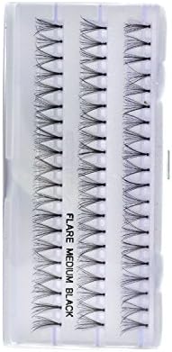 6 Pairs Offa 100% Human Hair Natural False Eyelash Extensions #FMB