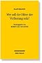 Wer soll der H�ter der Verfassung sein?: Abhandlungen zur Theorie der Verfassungsgerichtsbarkeit in der pluralistischen, parlamentarischen Demokratie