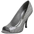 BCBGirls Women's Ariel Peep Toe