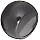 DimcoGray Black Phenolic Ball Recessed Top Knob Female, Threaded Brass Insert: 3/8-16" Thread x 1/2" Depth, 1-7/8" Diameter x 1-27/64" Height x 3/4 Hub Dia
