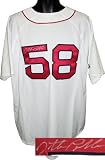 Jonathan Papelbon signed Boston Red Sox Majestic White Jersey- MLB Hologram