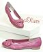 s.Oliver Damen Leder Ballerina pink