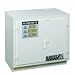 Justrite 24010 Safety Cabinet for Corrosive Liquids, 2 Door, Thirty-Six 2-1/2 Liter bottles, 35-3/4"Height, 36"Width, 21-3/4"Depth, Polyethylene, White
