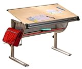 Links 50600450 IBO Schreibtisch Ahorn Dekor MDF Metall 115x73x62-93 cm - 