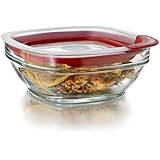 Rubbermaid Easy Find Lid Glass Food Storage Container, 2-1/2 Cup (1824426)