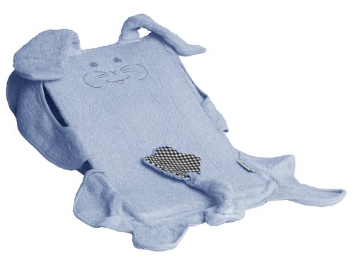 Minene Baby Bath Support and Hand Flannel (Blue) Minene Baby Bath Support and Hand Flannel (Blue)