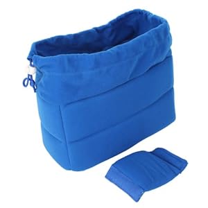2001 DSLR Camera Bag Partition Padded Package Blue