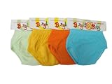 Bright Bots Washable Potty Training Pants with PUL Lining 4pk Extra Large - Unisex (approx 36m)