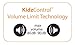 Kidz Gear Fold-Flat Travel Headphones - Blue