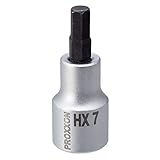 プロクソン(PROXXON) ヘックスビットソケット 1/2" ショート(55mm) 7mm No.83477