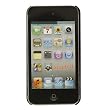 Skque Black Rubberized HARD CASE for Apple iPhone 4, 4th Generation, 4th Gen