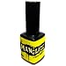 ManGlaze Matte Nail Polish, Matte Is Murder - Black (Lefty Label Art)
