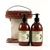 Upper Canada Soap And Candle Naturally Nourishing Duo Gift Set, Wild Mint Lime, 24-Ounce Bags