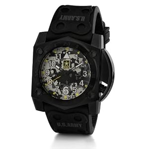US Army Infantry Counter Siege Stainless Steel Watch# INF-813