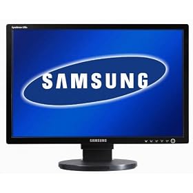 Samsung SM245B 24" Widescreen 5ms Black LCD Monitor TFT with DVI 3000:1, Windows Vista Premium Ready