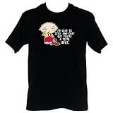 Family Guy Stewie Total Idiot Mens T-Shirt, Large