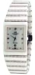 Oniss Men's White with Silver Ceramic Watch Model ON-651 (White Face)