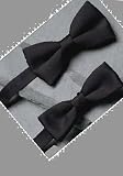 Tuxedo Bowties - Can't Decide 2.5 Inch or 1.5 Inch, Take them Both!