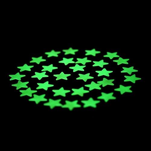 D?cor Aquarium 100PCS Home Wall Glow In The Dark Stars Stickers Decal Dreamy Noctilucent 5Y set03