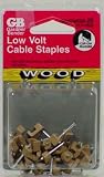 Gardner Bender #PLT-1525 25PKTan Single Nail Staple