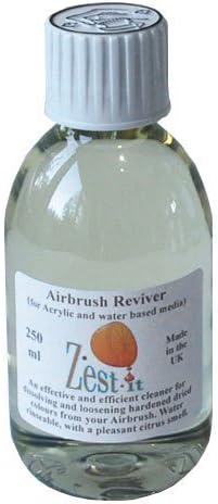 Zest It : Airbrush Reviver for Acrylic and Water Based Media 250ml by Zest-It