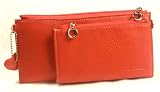 Large Soft Spanish Leather Purse - Orange- from Anna & Robert