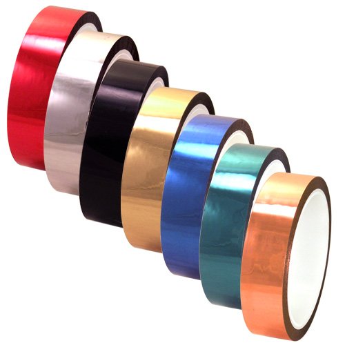 Metallic Film Tape (Mylar) 1 x 36 yards 7 Colors to choose from