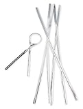 Darice 28-011 7-1/4-Inch Twist Ties Silver 150-Pack Value Pack