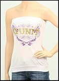 G Unit - G-Unit Girls "Foil Detail" Tube Top, White