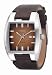 Diesel - DZ1175 - Montre Homme Acier - Quartz Analogique - Etanche 5 ATM - Dateur - Bracelet en Cuir Marron