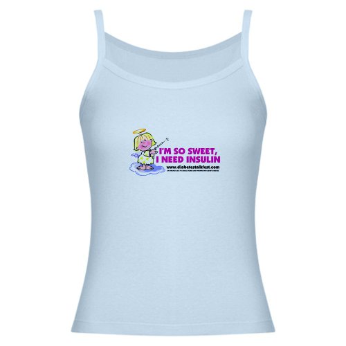 I'm so sweet, I need insulin. Cute Jr. Spaghetti Tank by CafePress