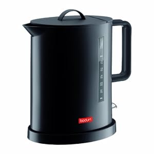 Bodum 5500-01US Ibis Cordless Electric 57-Ounce Water Kettle, Black