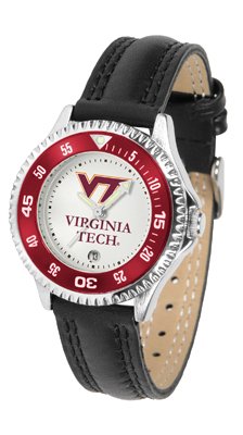 Virginia Tech Hokies VT NCAA Womens Leather Wrist Watch
