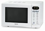 Sanyo EM-G2567 White Compact Touch Control Oven with Quartz Grill