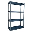 Heavy-Duty Ventilated 4-Shelf Storage Unit - 14.25"