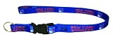 New York Rangers Lanyard with Detachable Key Ring Royal