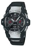 Casio G-Shock Mens Chrono Quartz Black Resin #GS-1050-1ADR