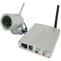 WIRELESS NIGHT VISION WATERPROOF CCTV SECURITY CAMERA AND RECEIVER - HIGH QUALITY - EXPEDITED DELIVERY JUST 50P