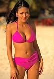 UjENA French Peek-A-Boo Thong Bikini