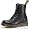 Black Smooth Leather