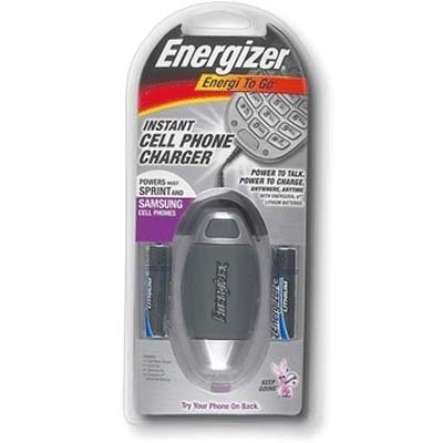 Energizer Energi-To-Go Instant Cell Phone Charger - Sprint And Samsung