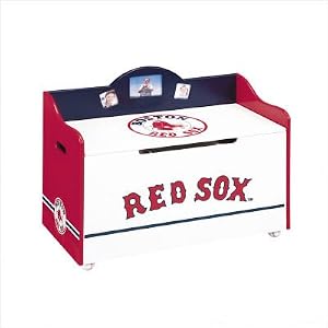 Click to buy Boston Red Sox Logo Merchandise: Boston Red Sox MLB Toy Chest from Amazon!