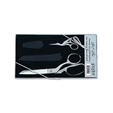 Gingher GSP-11 Gift Set with 3-1/2-Inch Stork Embroidery Scissors and 8-Inch Dressmaker's Shears, Silver